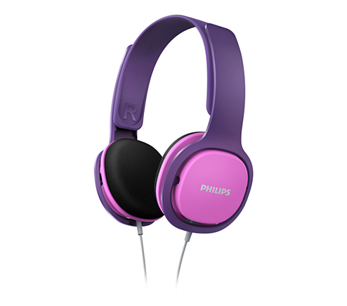 AURICULAR PHILIPS DIADEMA SHK2000 PARA NINOS ROSA